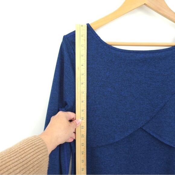 Patagonia Seabrook Dress 3/4 Sleeve Quick Drying UPF 50 Harvest Moon Blue - Picture 12 of 13